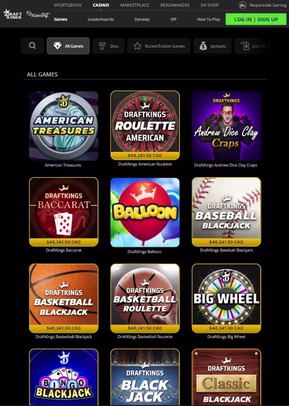 DraftKings Ontario Casino homepage.jpg