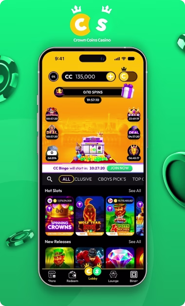 crown coins casino amex