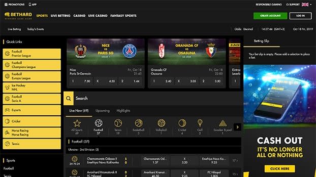 Screenshot of Bethard Footbal Thumbnail