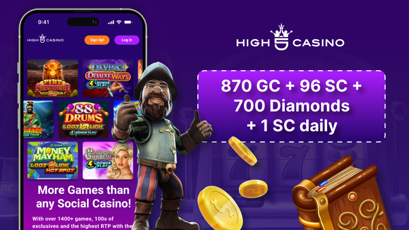 High 5 Casino promo code old