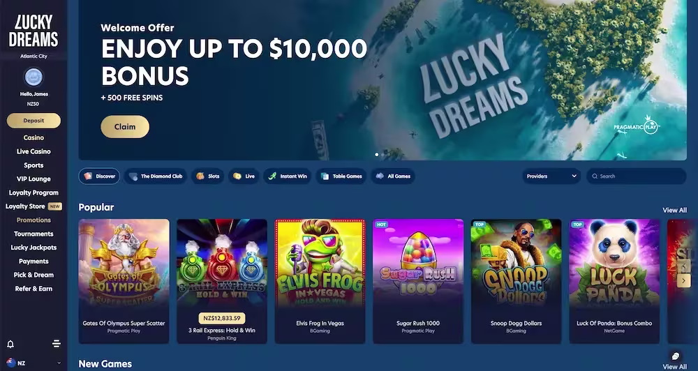 Lucky Dreams NZ 1