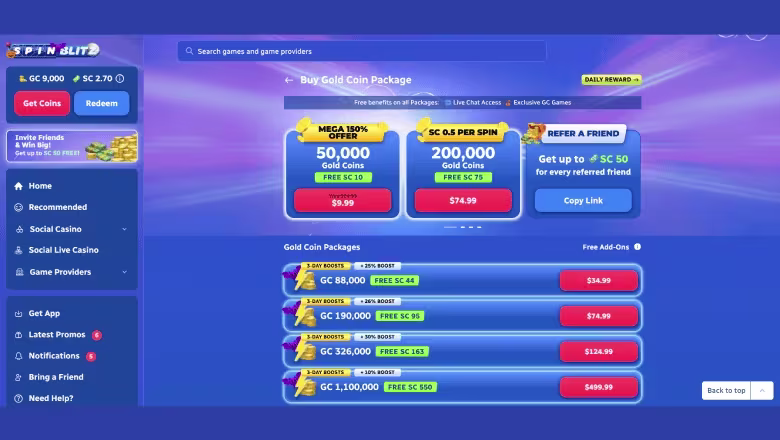 spin-blitz-sweepstakes-casino-4
