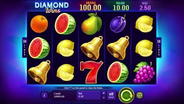 Screenshot of diamond wins Woo Casino Thumbnail