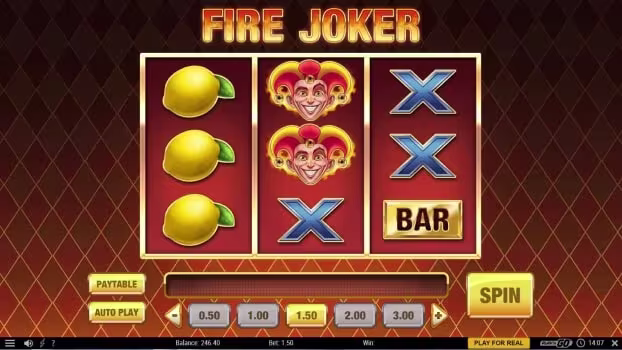 Screenshot of fire joker Casino Gods Thumbnail