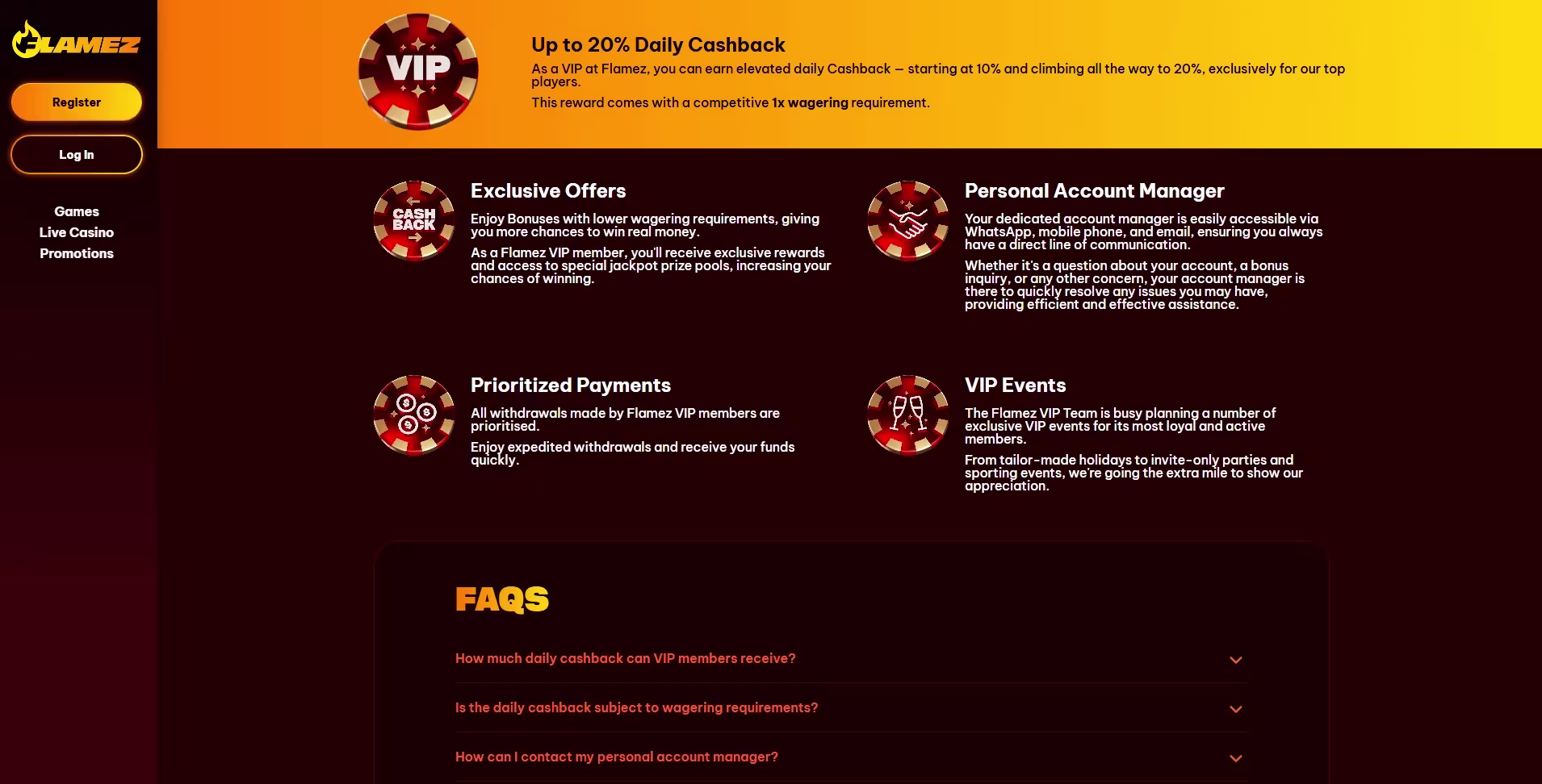 Flamez VIP
