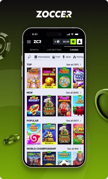 Zoccer Casino Best Payouts 1
