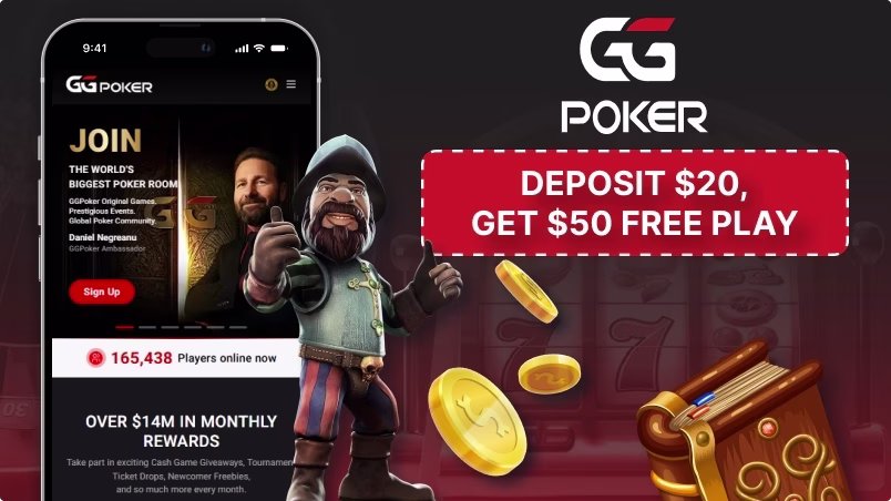 GGPoker casino bonus code: banner