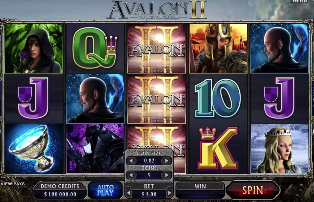 Avalon II screenshot 1 container background