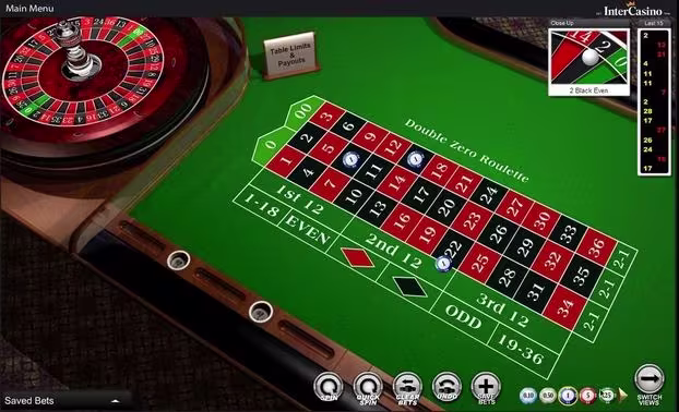 Roulette View - InterCasino Thumbnail