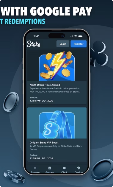 stake google pay casino
