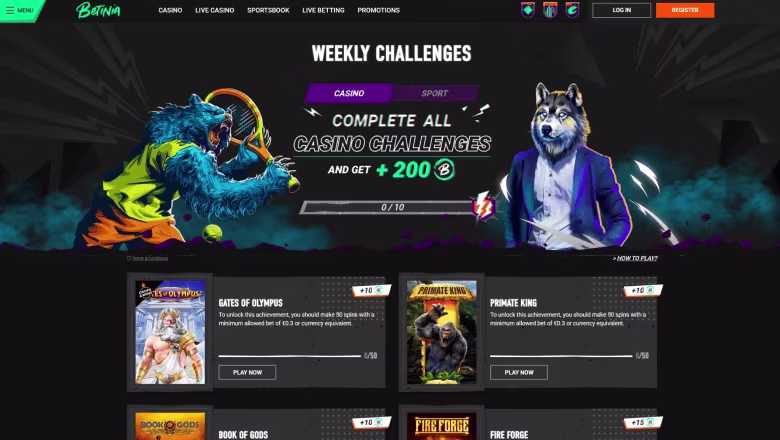 /us/bonus/betinia/ Existing player promos 2