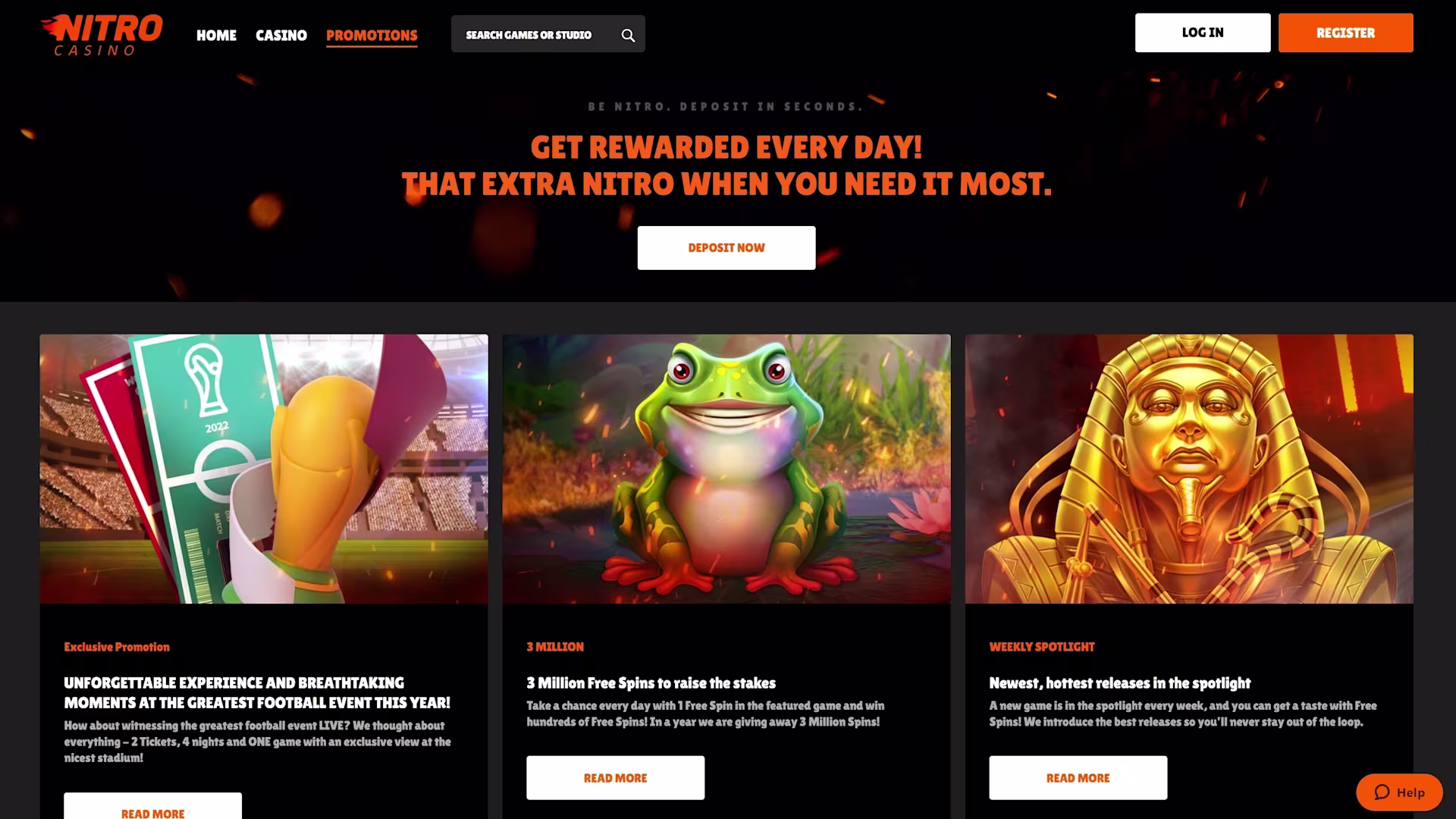Nitro Casino Bonus