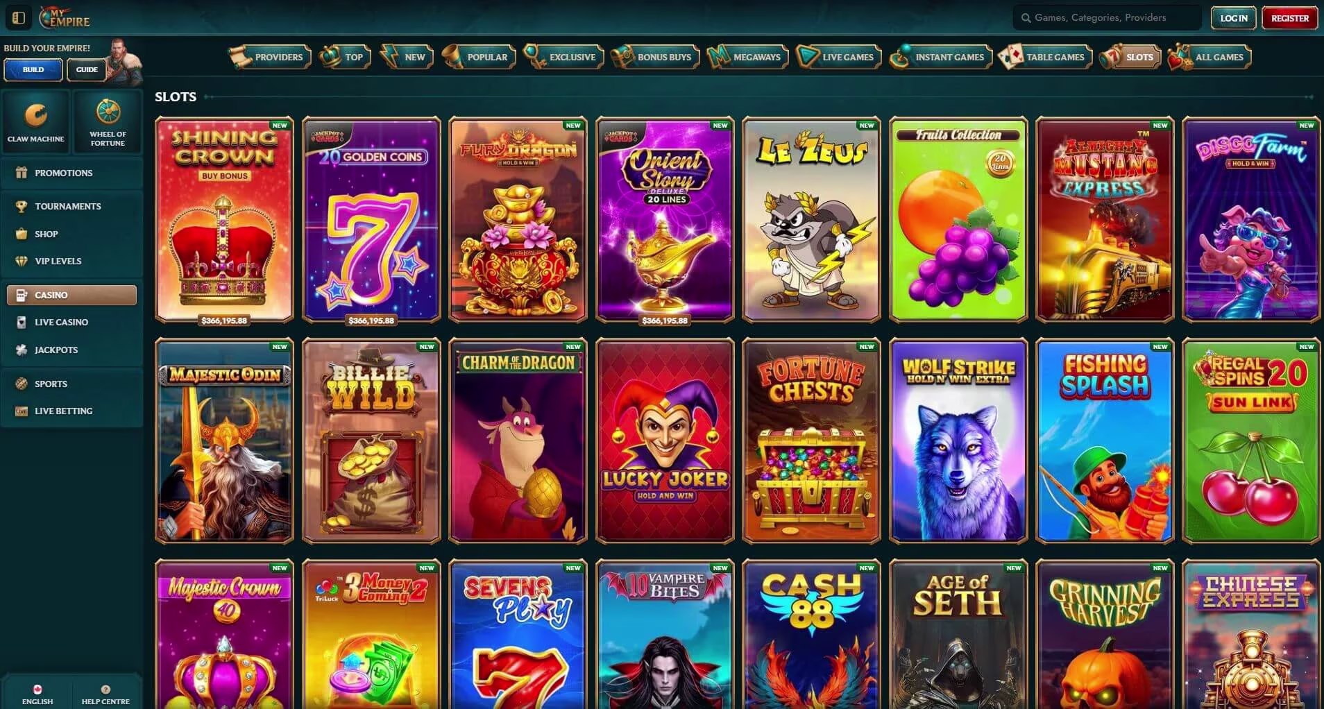 My Empire slots
