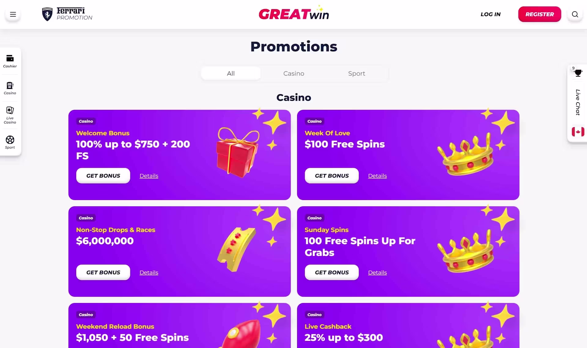 GreatWin Canada welcome bonus.jpg