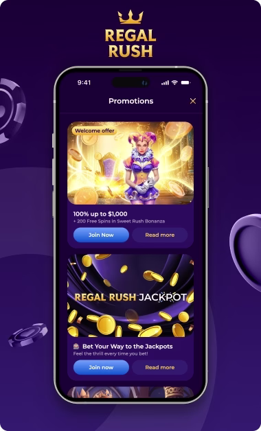 Regal Rush bank transfer 1
