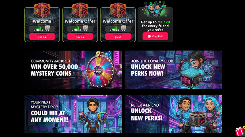 card crush promotions