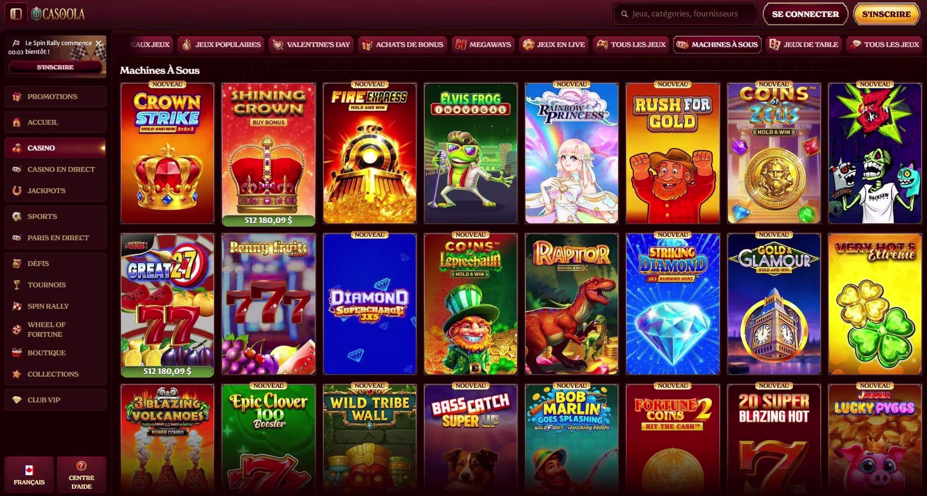 Casoola slots
