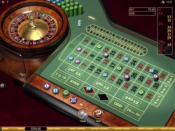 Euro roulette gold series